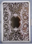 Slim Pocket Case: Business Card Holder, Metal Wallet, Cigarette Case: Dresden